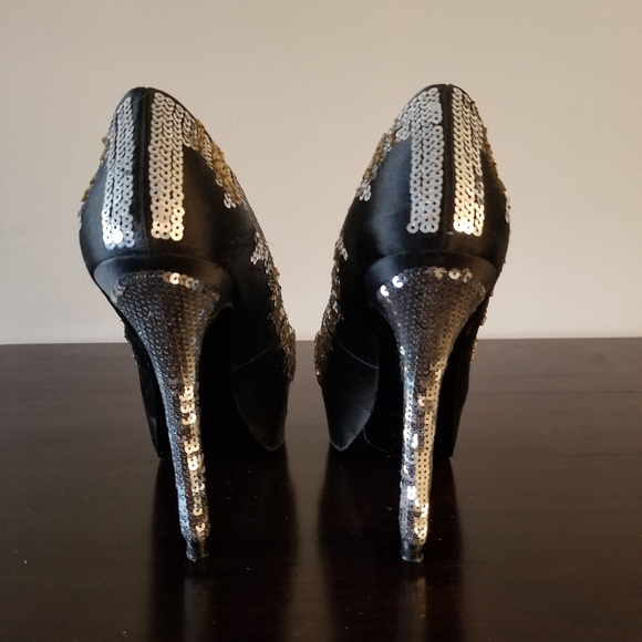 Nine West sequin party shoes - Picture 3 of 8